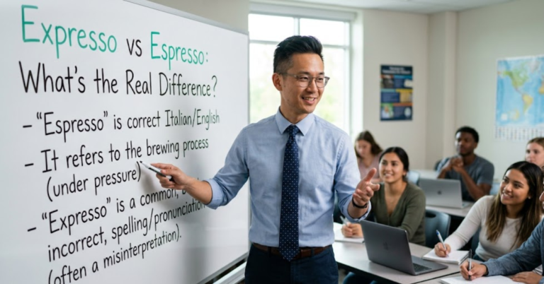 Expresso vs Espresso What’s the Real Difference