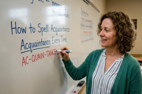 How to Spell Acquaintance Correctly Every Time