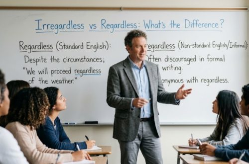 Irregardless vs Regardless What’s the Difference