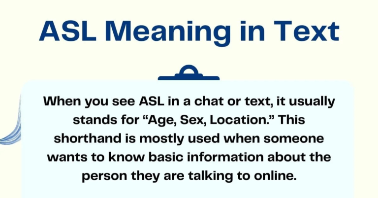 ASL Meaning Slang: What It Really Means in Text