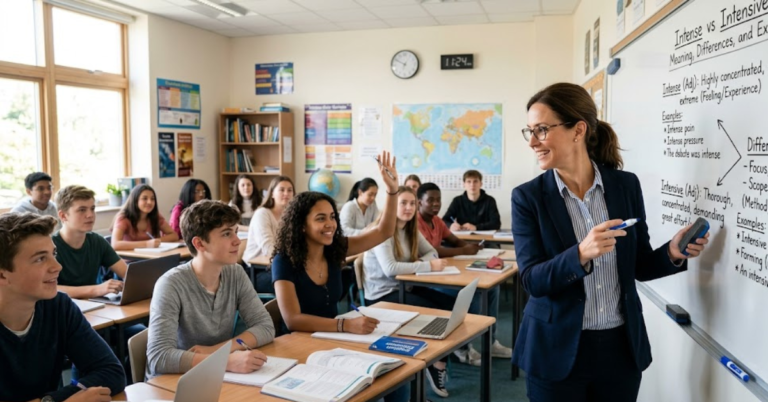 Intense vs Intensive Meaning, Differences, and Examples