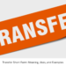 Transfer Short Form: Meaning, Uses, and Examples