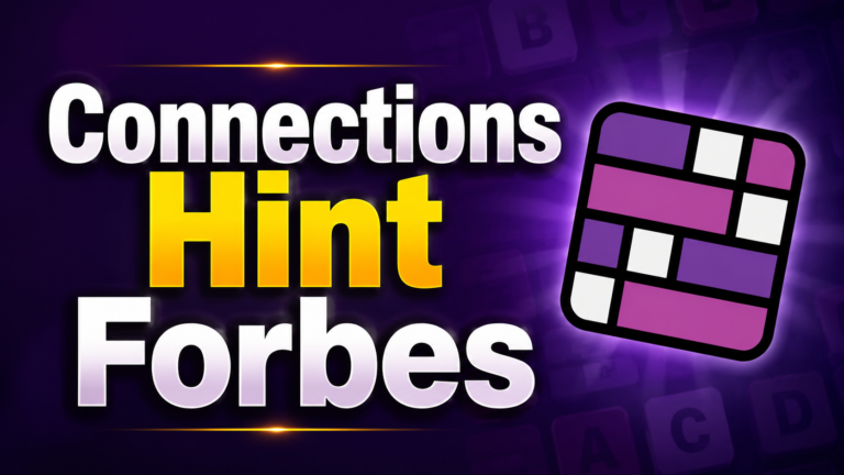 Connections Hint Forbes