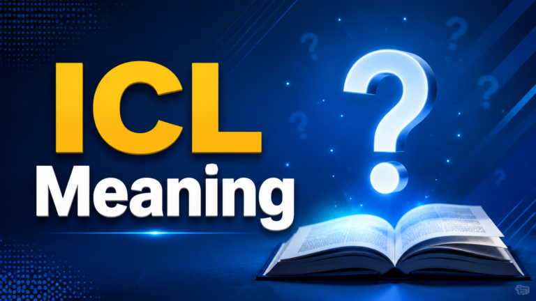 ICL Meaning